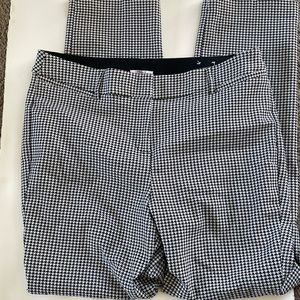 Lane Bryant size 16 The Allie black houndstooth straight leg pants